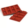 New Cerf Dellier Moule Silicone 8 Lingots 7,2 Cm