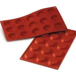 Cerf Dellier Moule Silicone 15 Mini-Tartelettes 4,5 Cm