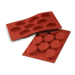 Online Cerf Dellier Moule Silicone 9 Ovales 70X50 Mm