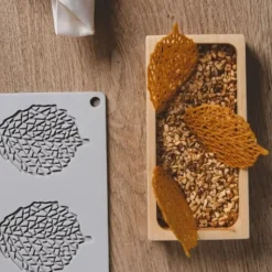 Discount Cerf Dellier Moule Silicone Feuilles Pavoni