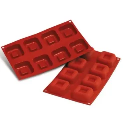 Online Cerf Dellier Moule Silicone Grands Savarins Carres