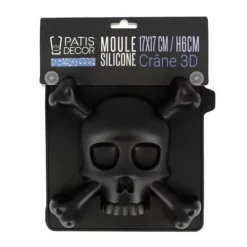 Sale Cerf Dellier Moule Silicone Tete De Mort 3D Patisdecor