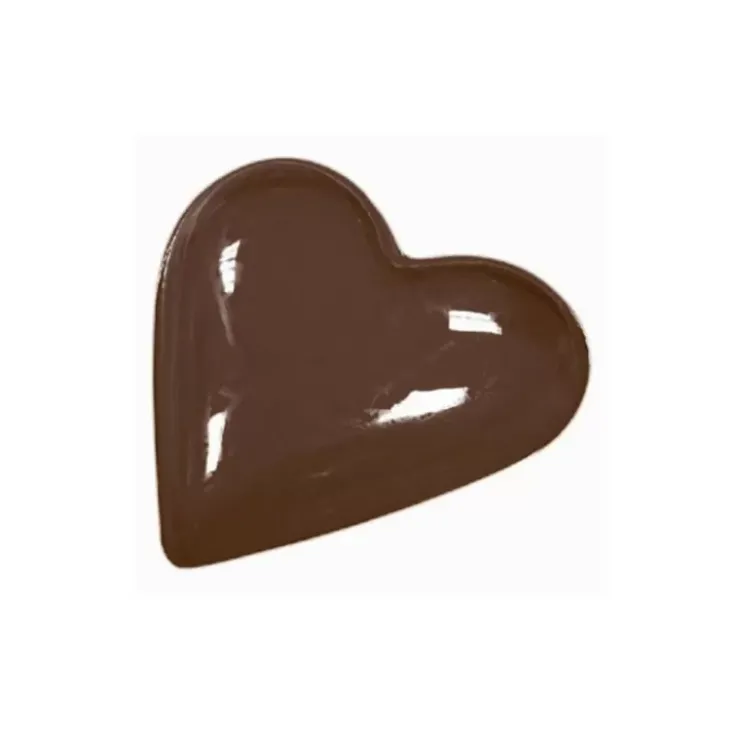 New Cerf Dellier Moule Thermoforme 18 Coeurs En Chocolat