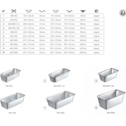 Online Cerf Dellier Moules À Cake Jetables En Aluminium (X100)