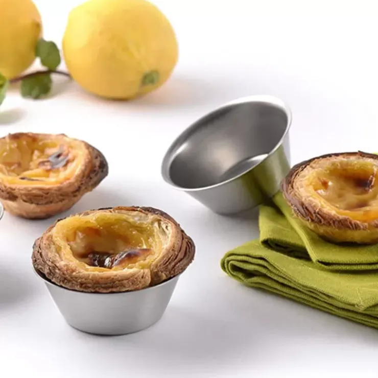Cerf Dellier Moules À Pasteis De Nata 7 Cm (X4)