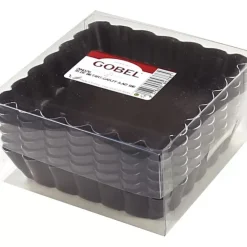 Outlet Cerf Dellier Moules À Tartelettes Carres Antiadhesifs (X6)