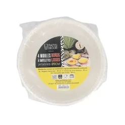 Outlet Cerf Dellier Moules À Tartelettes Jetables 9 Cm Patisdecor (X4)