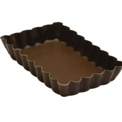 Online Cerf Dellier Moules À Tartelettes Rectangulaires Antiadhesifs (X6)