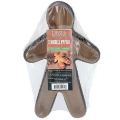 Sale Cerf Dellier Moules De Cuisson Bonhomme (X2)