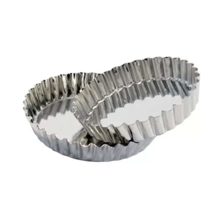 Best Cerf Dellier Moules Pour Pain De Genes Canneles En Fer Blanc (X12)