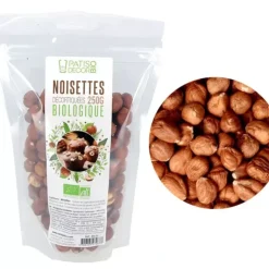 Hot Cerf Dellier Noisettes Decortiquees Bio 250 G - Ddm 07/23
