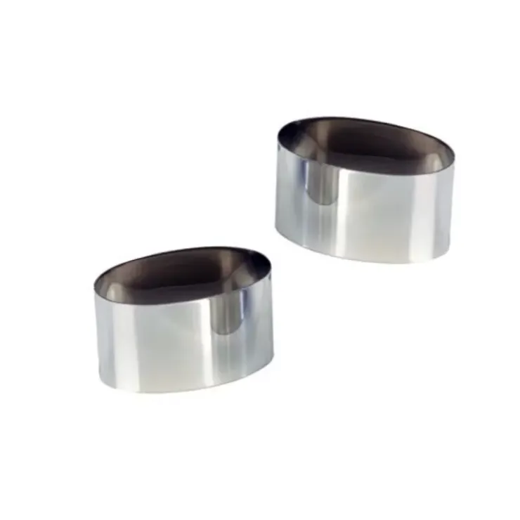 Online Cerf Dellier Nonnette Ovale Inox 7 X 4,5 Cm