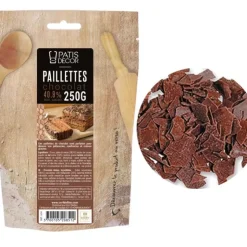 Online Cerf Dellier Paillettes Chocolat Patisdecor 250 G