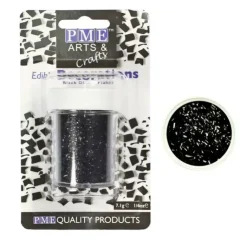 Sale Cerf Dellier Paillettes Irisees Noires Pme (7 G)