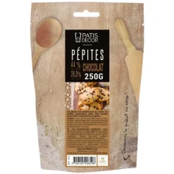 Hot Cerf Dellier Pepites De Chocolat Noir Barry 250 G - Patisdecor
