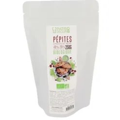 Online Cerf Dellier Pepites De Chocolat Noir Bio 250 G 60% Patisdecor Bio