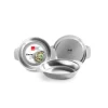 Hot Cerf Dellier Plat De Service Inox