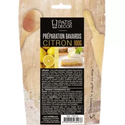 Hot Cerf Dellier Preparation Bavarois Gel Citron Patisdecor