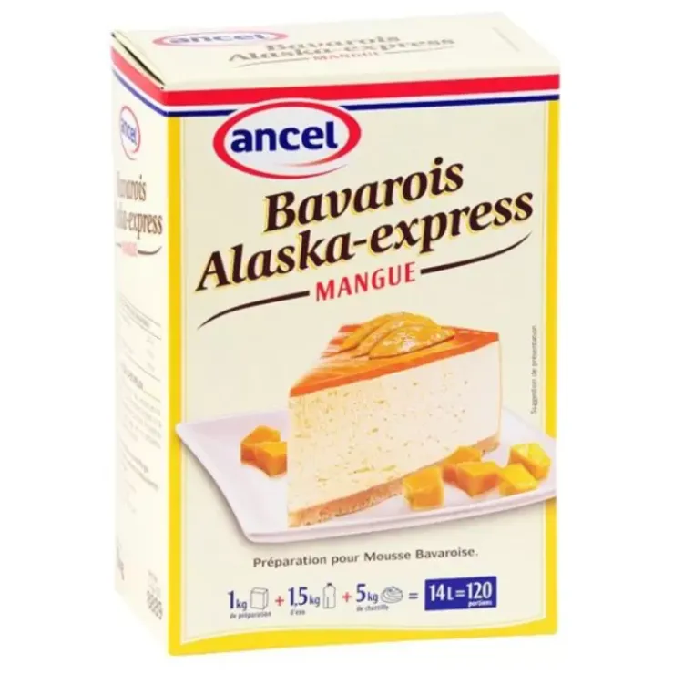 New Cerf Dellier Preparation Bavarois Mangue Alaska 1 Kg