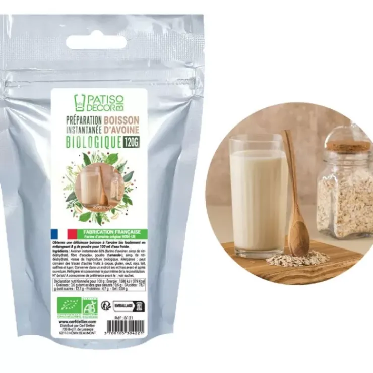 Online Cerf Dellier Preparation Instantanee Pour Boisson Avoine Biologique 120 G