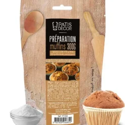 New Cerf Dellier Preparation Muffins Patisdecor 300 G