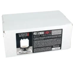 Cerf Dellier Pâte À Sucre Blanche Arome Vanille Patisdecor Pro 5 Kg