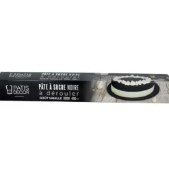 Outlet Cerf Dellier Pâte À Sucre Noire Etalee Patisdecor