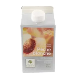 Clearance Cerf Dellier Puree De Peche Blanche Ravifruit 500 G - Ddm 12/2022
