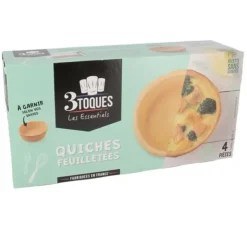 Outlet Cerf Dellier Quiches Feuilletees A Garnir (X4)