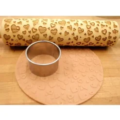 Discount Cerf Dellier Rouleau Empreintes Coeurs