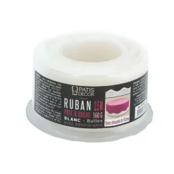 Hot Cerf Dellier Ruban Pâte À Sucre Bulles H 3 Cm (2,5 M)