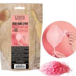 Discount Cerf Dellier Sucre Barbe À Papa Cerise Patisdecor 400 G