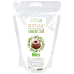 Online Cerf Dellier Sucre Glace De Canne Blond Bio 260 G Patisdecor Bio