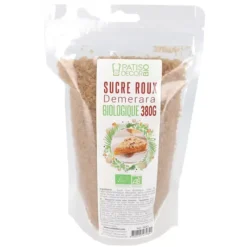 New Cerf Dellier Sucre Roux Demerara Bio 380 G