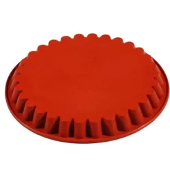 Sale Cerf Dellier Tourtiere Cannelee En Silicone 28 Cm Formaflex